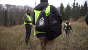 BEAHR Indigenous Training student participating in Tsuut'ina Program